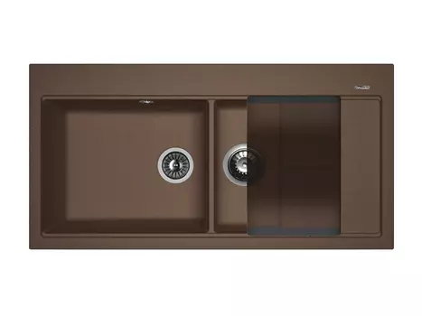 Кухонная мойка Florentina Россана 100 см 20.335.E1000.303 мокко