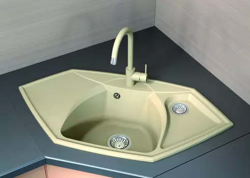 Кухонная мойка Florentina Сардиния Антрацит