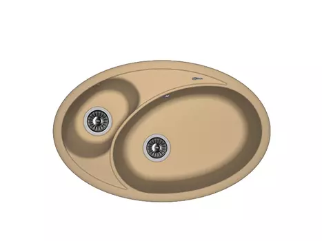 Кухонная мойка Florentina Селена 78 см 20.265.E0780.306 капучино