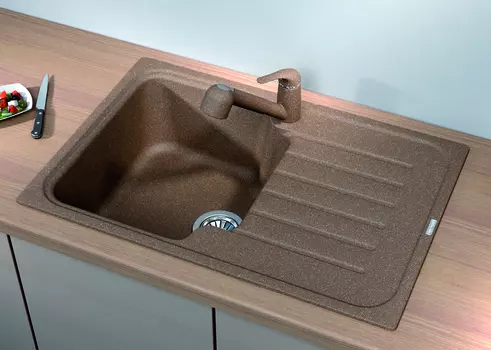 Кухонная мойка Florentina Таис 760 Шампань