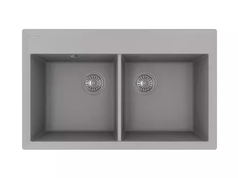 Кухонная мойка Florentina Тоскана 82 см 17.050.E0820.307 серый шелк