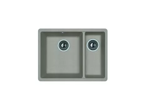 Кухонная мойка Florentina Вега 335/160 34 см 22.325.D0510.307 серый шелк