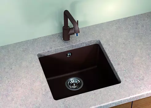 Кухонная мойка Florentina Вега 40 см 22.315.C0400.302 антрацит