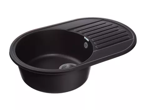 Кухонная мойка Granfest Quarz 74 см GF-Z18 черная