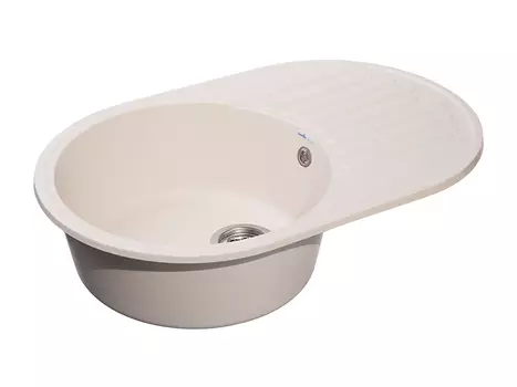 Кухонная мойка Granfest Quarz 74 см GF-Z18 белая