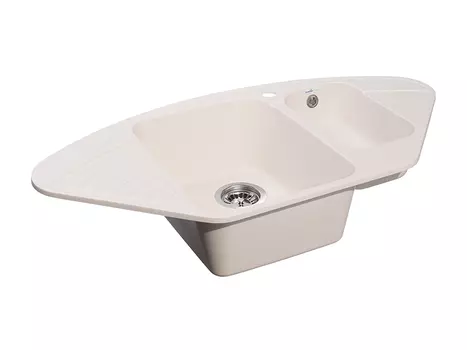 Кухонная мойка Granfest Quarz 93 см GF-Z14 белая