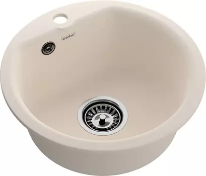 Кухонная мойка Granfest Smart 44 см 435 белая