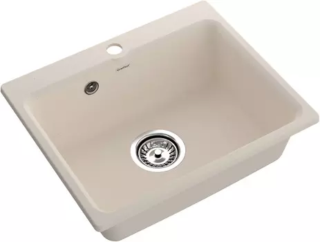 Кухонная мойка Granfest Smart 52 см 520 бежевая