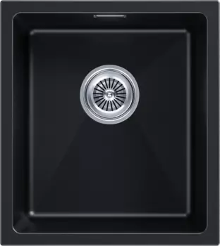 Кухонная мойка Paulmark LUMI 41UNI LU41-BLM черный металлик