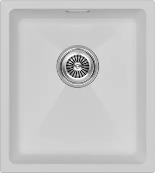 Кухонная мойка Paulmark LUMI 41UNI LU41-WH белый