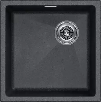 Кухонная мойка Paulmark LUMI 45UNI-SKEW LU45SK-DG графит