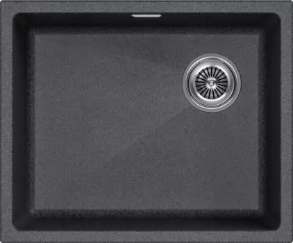 Кухонная мойка Paulmark LUMI 55UNI-SKEW LU55SK-DG графит