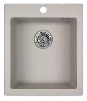 Кухонная мойка Granula 42 см 4201, БАЗАЛЬТ