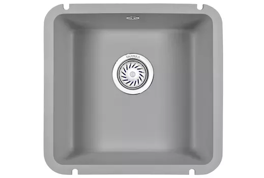 Кухонная мойка Granula 46 см 3801, АЛЮМИНИУМ