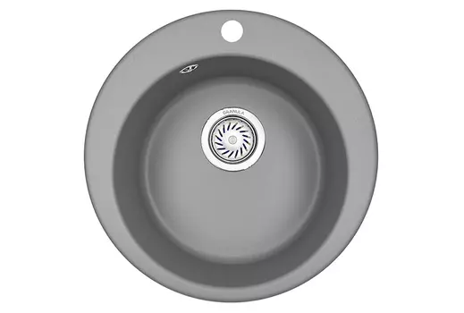 Кухонная мойка Granula 48 см 4801, АЛЮМИНИУМ