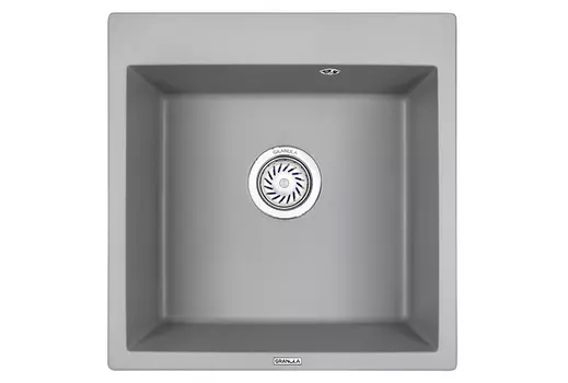 Кухонная мойка Granula 51 см 5102, АЛЮМИНИУМ