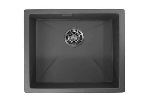 Кухонная мойка Granula 54 см 5445U, ГРАФИТ МАТОВЫЙ