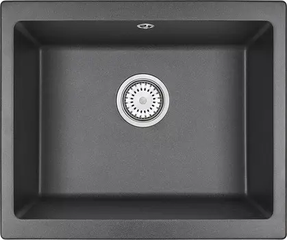 Кухонная мойка Granula 55 см 5551, ГРАФИТ