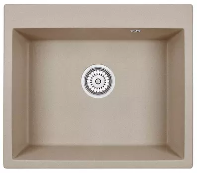 Кухонная мойка Granula 60 см 6001, ПЕСОК