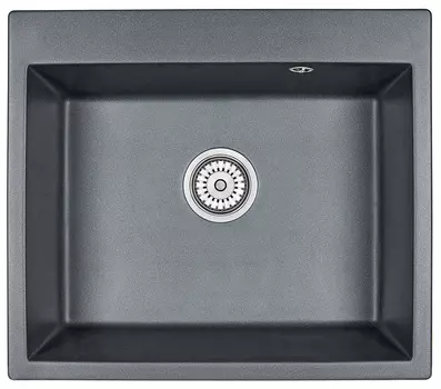 Кухонная мойка Granula 60 см 6001, ШВАРЦ