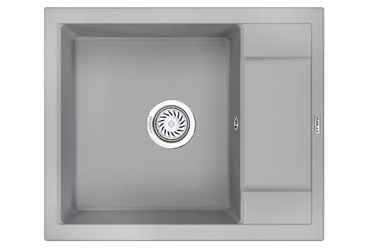 Кухонная мойка Granula 60 см 6002, АЛЮМИНИУМ