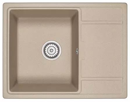 Кухонная мойка Granula 65 см 6503, ПЕСОК