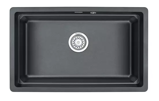 Кухонная мойка Granula 73 см 7303U, ШВАРЦ