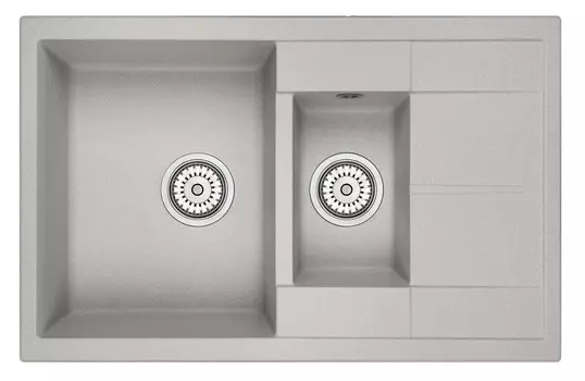 Кухонная мойка Granula 78 см 7802, БАЗАЛЬТ