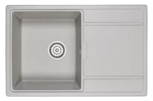 Кухонная мойка Granula 78 см 7804, БАЗАЛЬТ