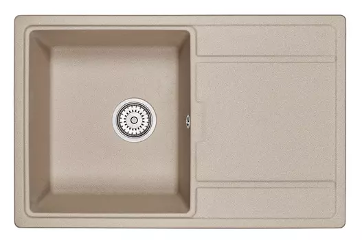 Кухонная мойка Granula 78 см 7804, ПЕСОК