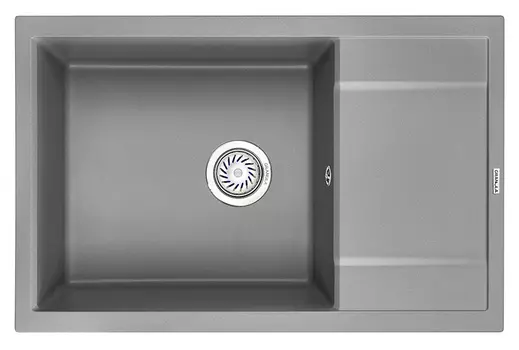 Кухонная мойка Granula 78 см 7805, АЛЮМИНИУМ