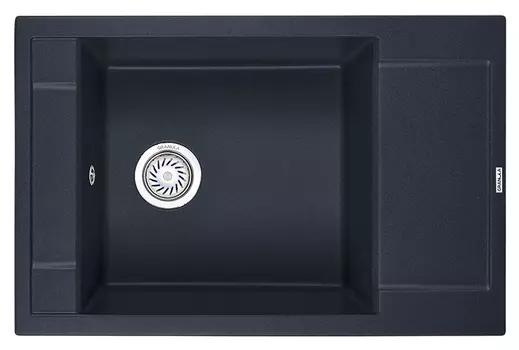 Кухонная мойка Granula 78 см 7806, ШВАРЦ