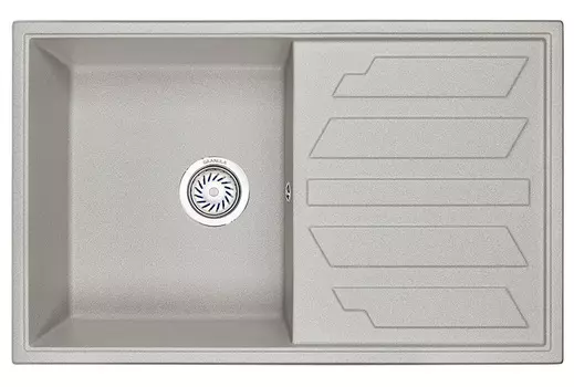 Кухонная мойка Granula 79 см 8002, БАЗАЛЬТ