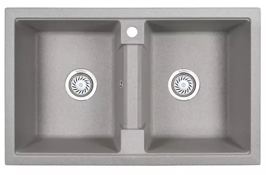 Кухонная мойка Granula 81 см 8101, БАЗАЛЬТ