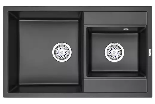 Кухонная мойка Granula 82 см 8201, ТУРМАЛИН