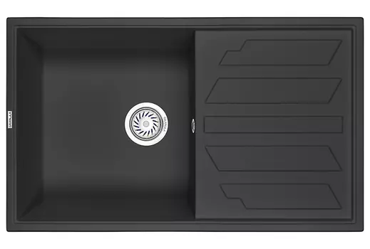 Кухонная мойка Granula 86 см 8601, ТУРМАЛИН