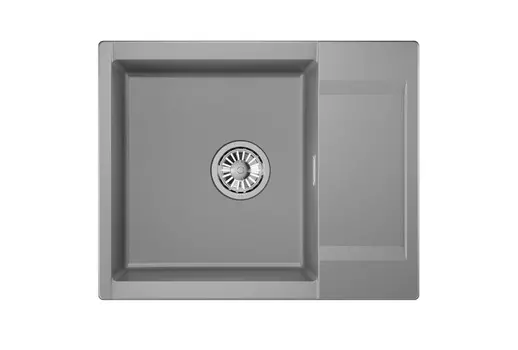 Кухонная мойка Granula Estetica 62 см 6202, АЛЮМИНИУМ