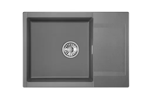 Кухонная мойка Granula Estetica 70 см 7003, ГРАФИТ