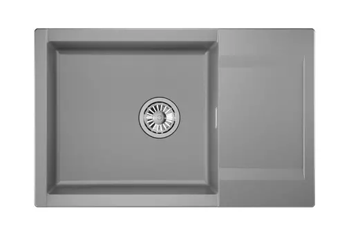 Кухонная мойка Granula Estetica 78 см 7807, АЛЮМИНИУМ