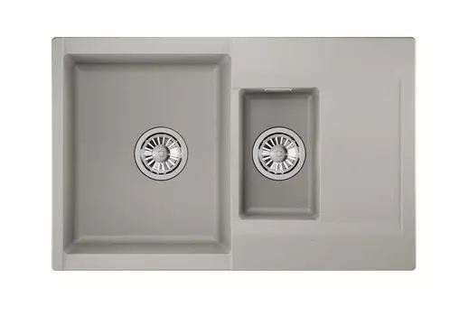 Кухонная мойка Granula Estetica 78 см 7808, БАЗАЛЬТ