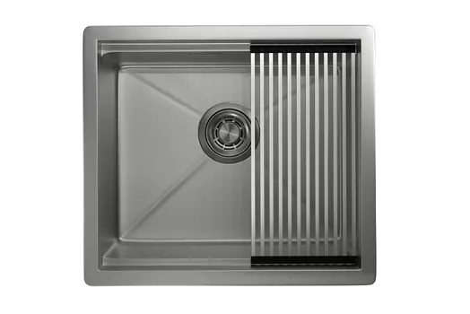 Кухонная мойка Granula Kitchen Space 50 см 5045U, СТАЛЬ МАТОВАЯ