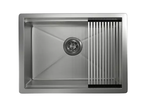 Кухонная мойка Granula Kitchen Space 60 см 6045U, СТАЛЬ МАТОВАЯ