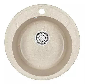Кухонная мойка Granula Standart 48 см 4802, БЕЖЕВЫЙ