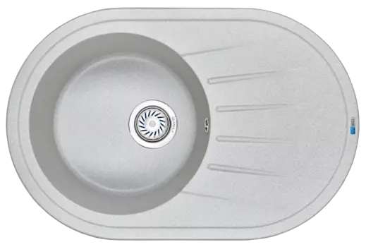 Кухонная мойка Granula Standart 76 см 7601, БАЗАЛЬТ