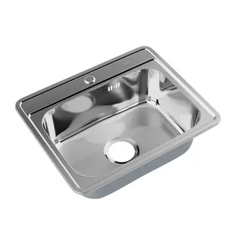 Кухонная мойка Iddis Basic 53 см BAS53P0i77 сталь