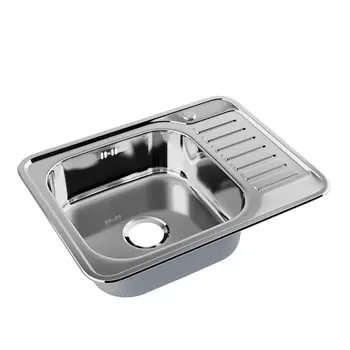 Кухонная мойка Iddis Basic 65 см BAS65PLi77 сталь