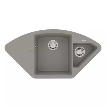 Кухонная мойка Lemark Irkana 980 50x98 9910045 серая