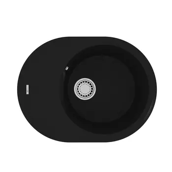 Кухонная мойка Lemark Lacha 620 47x62 9910049 антрацит