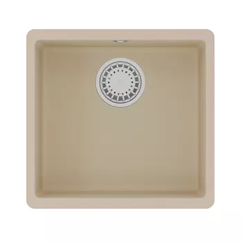 Кухонная мойка Lemark Sinara 440-U 44x42 9910068 бежевая