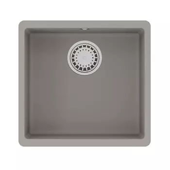 Кухонная мойка Lemark Sinara 440-U 44x42 9910069 серая